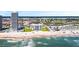 Stunning aerial view of oceanfront condo complex and beach access at 901 S Atlantic Ave # 5, Ormond Beach, FL 32176