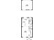 Detailed floorplan showcasing the layout of the kitchen, dining, and living areas on first floor at 9338 Bolshoi Aly, Winter Garden, FL 34787