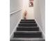 Carpeted staircase leading to the next level at 11588 Whistling Pine Way, Orlando, FL 32832