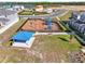 Aerial view of the community playground at 15245 Blue Peacock Ln, Winter Garden, FL 34787