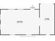Floor plan of workshop and garage, showing dimensions for both spaces at 5203 Pineview Way, Apopka, FL 32703