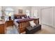 Spacious main bedroom with arched windows and a large closet at 130 Bloomingdale Dr, Davenport, FL 33897