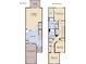 Spacious two-story townhome floor plan featuring a lanai, gathering room and owner's suite at 3133 Emerald Acres Ln, Sanford, FL 32771