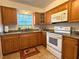 Kitchen with granite countertops and stainless steel appliances at 370 N Windmeadows St # 370, Altamonte Springs, FL 32701