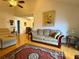 Open living room view showcasing furniture, decor, and hardwood floors at 370 N Windmeadows St # 370, Altamonte Springs, FL 32701