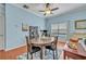Charming dining area with ample natural light, creating a bright and airy space at 466 Ashley Brooke Ct # C, Apopka, FL 32712