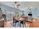 Cozy living room and dining area with ample natural light, creating a bright and airy space at 466 Ashley Brooke Ct # C, Apopka, FL 32712
