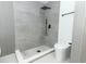 Bathroom featuring walk-in shower at 5136 Stratemeyer Dr, Orlando, FL 32839