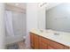 Well-maintained bathroom with double sink vanity and a shower-tub combo at 8231 Chilton Dr, Orlando, FL 32836