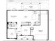 Detailed first floor plan featuring a Gathering room, kitchen, dining area, and three-car garage at 8231 Chilton Dr, Orlando, FL 32836