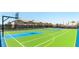Beautifully striped outdoor basketball court, perfect for a quick game at 9026 Rhodes St, Kissimmee, FL 34747
