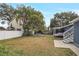 Large backyard with fire pit, plenty of room for activities and relaxation at 2909 Depauw Ave, Orlando, FL 32804
