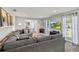 Comfortable living room with a large sectional sofa, neutral tones, and lots of natural light at 3117 Lake Mar Ln, Orlando, FL 32806