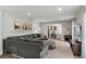 Spacious living room featuring neutral paint, stylish decor, and open layout at 3117 Lake Mar Ln, Orlando, FL 32806