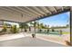 Covered patio and a beautiful pool, perfect for outdoor entertaining at 4210 Shorecrest Dr, Orlando, FL 32804