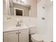 Bathroom featuring white tile, a walk-in shower, and modern fixtures at 615 Ellsworth St, Altamonte Springs, FL 32701