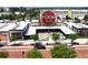 Aerial view of The Food Factory with outdoor seating, offering a variety of micro restaurants at 871 City Walk Ln # B-1, Oviedo, FL 32765