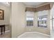 Bright kitchen with stainless appliances, granite countertops and large window overlooking the courtyard at 8762 Worldquest Blvd # 6506, Orlando, FL 32821
