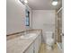 Bright bathroom featuring a new sink, white cabinets and new shower at 100 S Interlachen Ave # 304, Winter Park, FL 32789