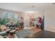 Open living room with ample natural light and a view of the front yard at 105 Adoncia Way, Sanford, FL 32771