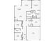 Detailed floor plan showcasing the layout of the home, including bedrooms, bathrooms, kitchen, living spaces, and garage at 1133 August Sky Dr, Deltona, FL 32738