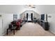 Upstairs Bonus room with neutral carpet, ceiling fan, and seating at 1180 Killaloe Ter, Chuluota, FL 32766