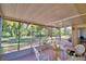 Inviting screened porch with seating area, perfect for enjoying the outdoor scenery at 16 Cedar Dr, Davenport, FL 33837