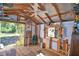 Interior view of shed with open door, offering ample storage at 16 Cedar Dr, Davenport, FL 33837