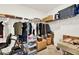 Walk-in closet with shelving, hanging racks, and storage space, providing ample room for organization at 425 Singing Sands Cir, Lake Wales, FL 33859