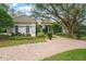 Inviting single-story home featuring a brick driveway and lush landscaping at 5138 Fairway Oaks Dr, Windermere, FL 34786