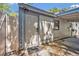 Exterior view of a building with door and window on a corner lot in need of yard maintenance at 525 S Crystal Lake Dr, Orlando, FL 32803