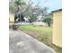 Expansive backyard featuring well-maintained lawn and a shed, perfect for outdoor activities at 615 S Laurel Ave, Sanford, FL 32771