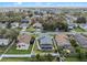 Overhead view of the property highlighting its location within a quiet suburban neighborhood at 8519 Rainbow Ave, Orlando, FL 32825