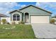 Charming one-story home featuring a two-car garage and well-maintained front lawn at 8519 Rainbow Ave, Orlando, FL 32825