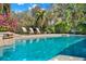 A refreshing swimming pool with lounge chairs and lush vegetation at 13315 Sproston Pt, Orlando, FL 32832