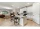 Open kitchen featuring a center island with seating at 3412 Yellowtop Loop, Clermont, FL 34714