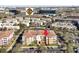 An overhead view showing this property in a prime location with a pool, parking, and nearby attractions at 5025 Shoreway Loop # 20503, Orlando, FL 32819