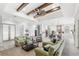 Spacious living room showcasing an open layout, tray ceiling, and modern finishes at 534 Two Lakes Ln, Eustis, FL 32726