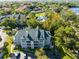 Aerial view of the community showcases well-maintained buildings, lush landscaping, and convenient parking at 6178 Westgate Dr # 304, Orlando, FL 32835