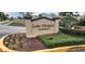 Attractive sign for Lake Olympic Townhouses community at 658 Olympic Dr, Ocoee, FL 34761