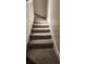 Carpeted staircase leading to the upper level of the home at 658 Olympic Dr, Ocoee, FL 34761