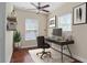 Bright home office featuring a modern desk, sleek chair, and ample natural light, perfect for a productive workspace at 1132 Hardy Ave Ave, Orlando, FL 32803