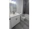 Modern bathroom features a single sink vanity and bathtub at 245 Marion Oaks Golf Rd, Ocala, FL 34473
