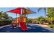 Playground area with slides and other equipment at 3008 Secret Lake Dr, Kissimmee, FL 34747