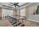 Well-lit conference room for meetings and collaborative work with modern decor at 3154 Yellow Lantana Ln, Kissimmee, FL 34747