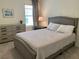 Cozy bedroom features neutral tones, soft lighting, and comfortable furnishings at 8949 Coconut Breeze Dr, Kissimmee, FL 34747