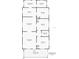 Detailed floorplan showcasing the layout of the home with room dimensions and connections at 1029 Colyer St, Orlando, FL 32805