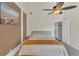Well-lit bedroom with stylish decor and ample space at 1038 E Michigan St # B, Orlando, FL 32806