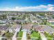 A beautiful aerial view of homes in a well-planned community at 12627 Boggy Pointe Dr, Orlando, FL 32824