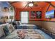 Themed bedroom featuring two twin beds with Moana bedding and vibrant decor at 2217 Lelani Cir, Davenport, FL 33897